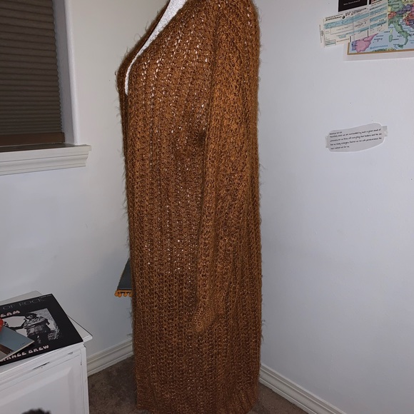 Long sleeve knitted cardigan - Picture 2 of 4